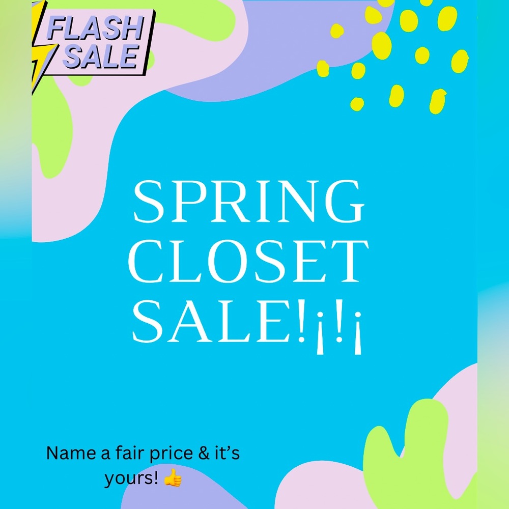 ** CLOSET SALE / **
